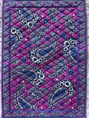 Retired 2011 Vera Bradley Boysenberry Cotton Placemates Set of 6